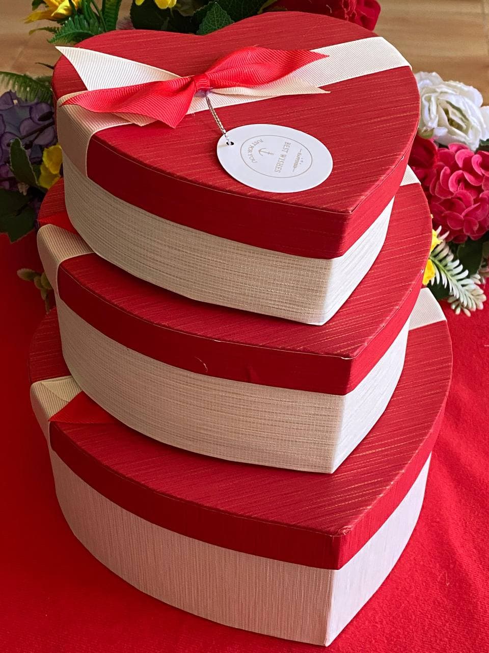 3 in 1 Heart Boxes for Gift Packaging view 3