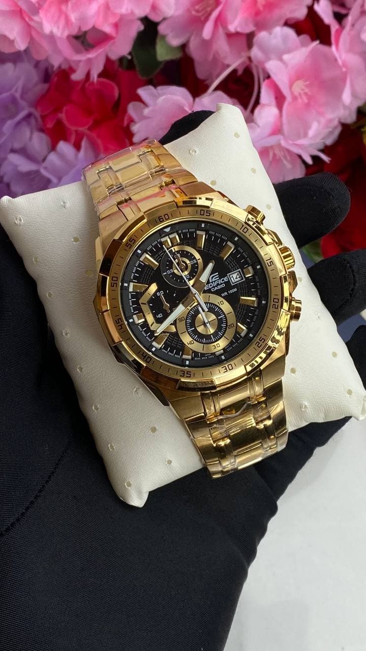 CASIO EDIFICE GENTS WATCH view 2