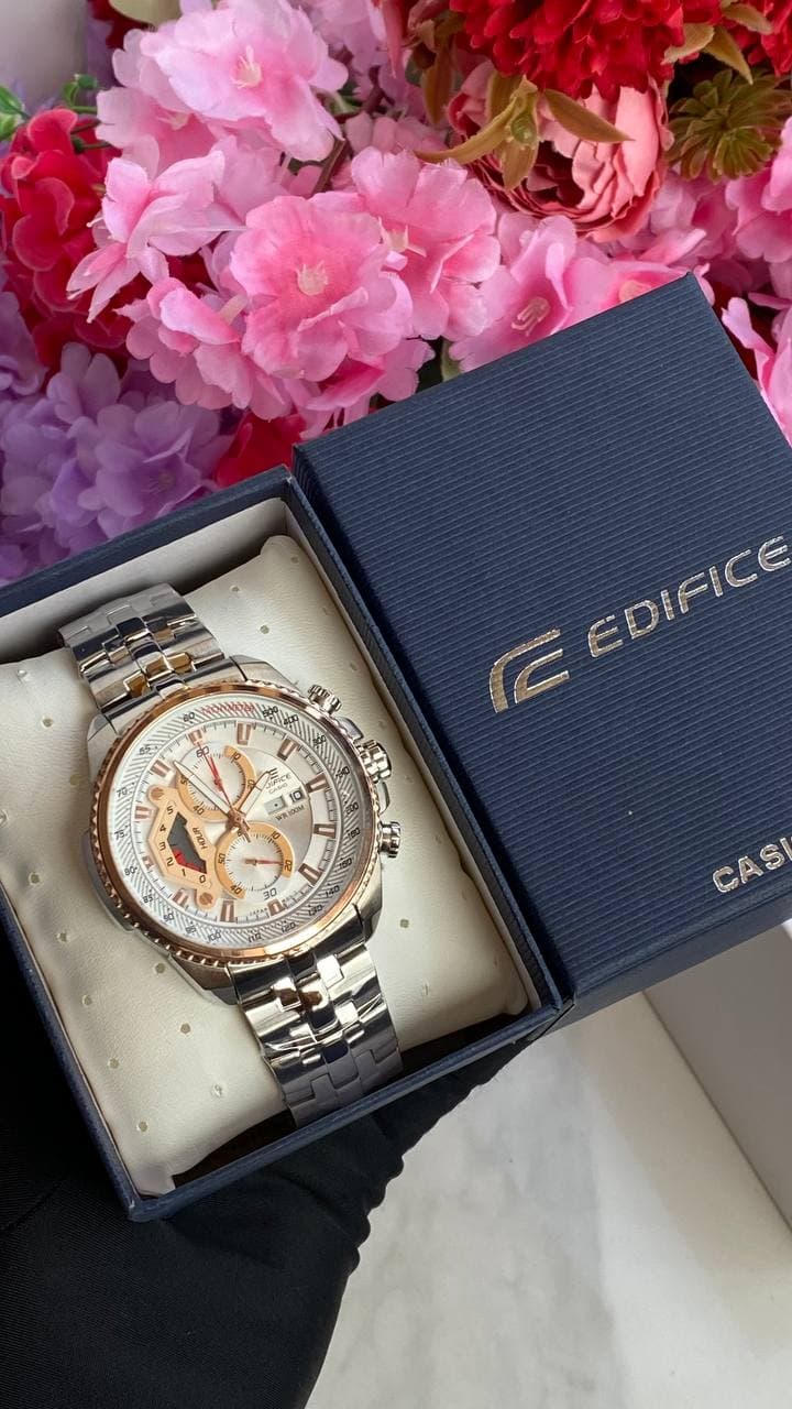 CASIO EDIFICE GENTS WATCH view 3