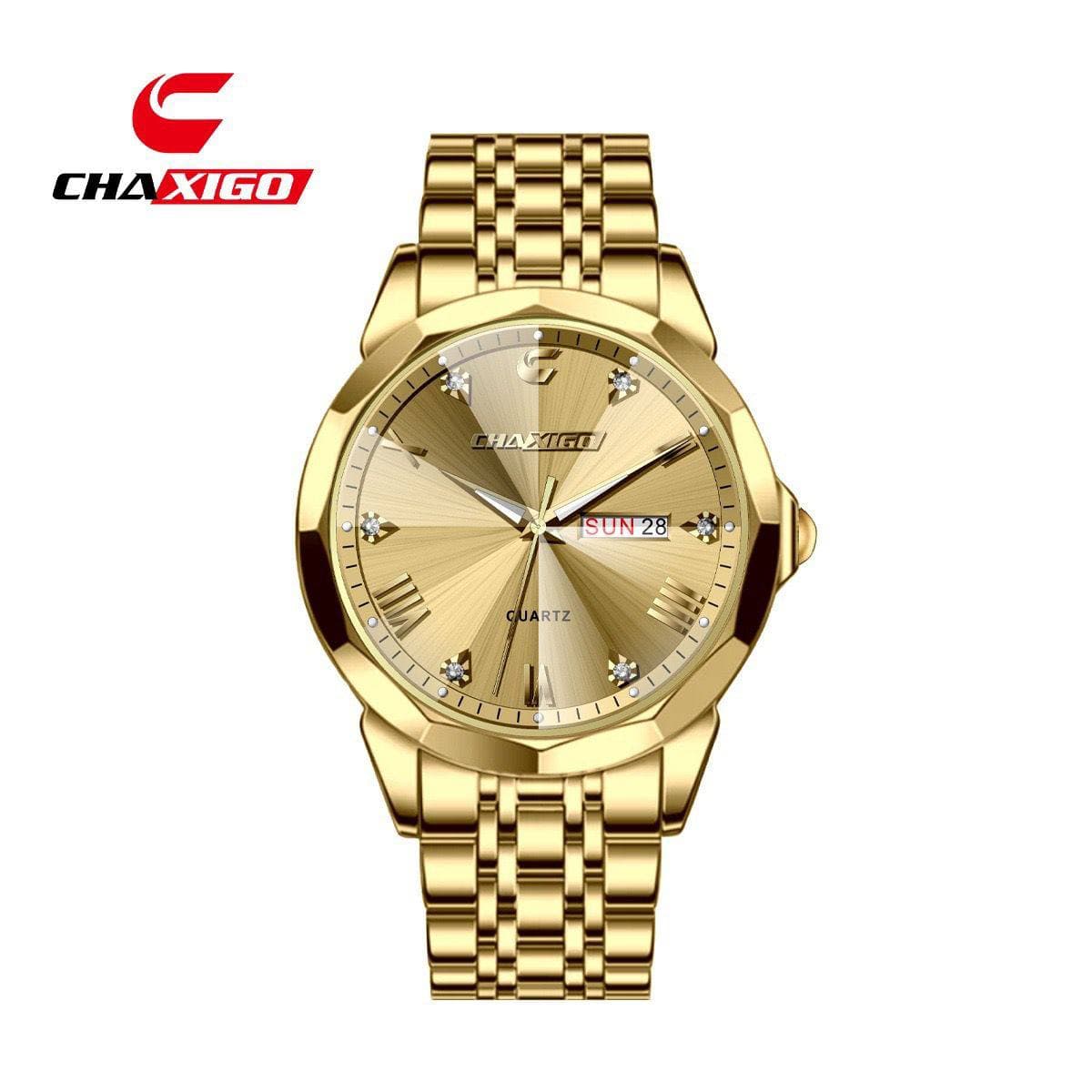 Chaxigo Day & Date Display Watch #7367 view 2