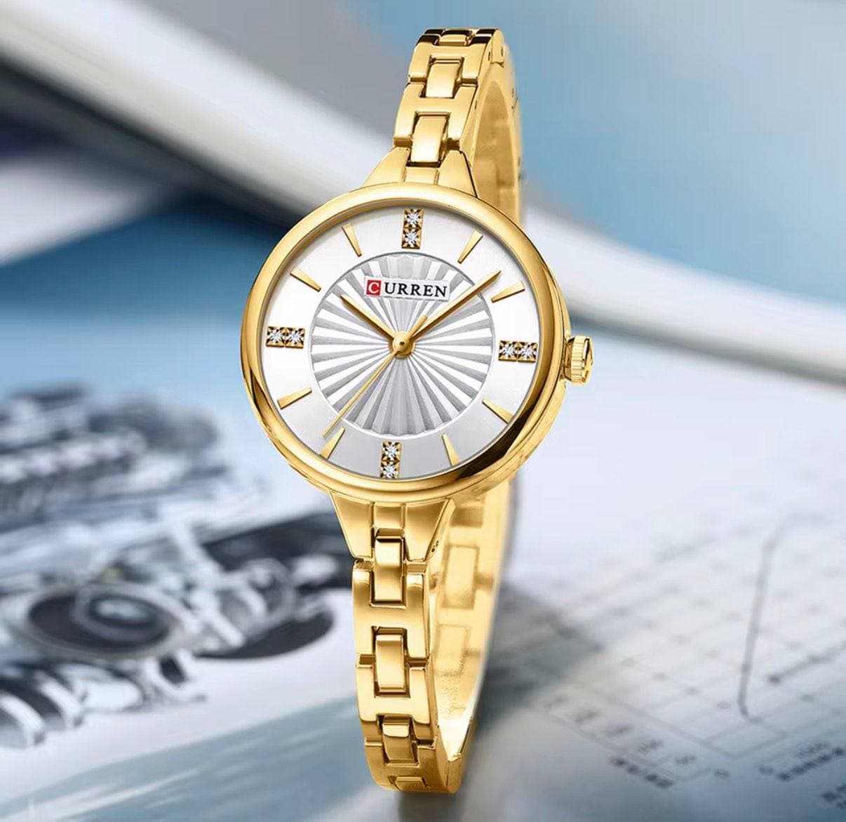 CURREN LADIES #9097 (METALLIC ) view 2