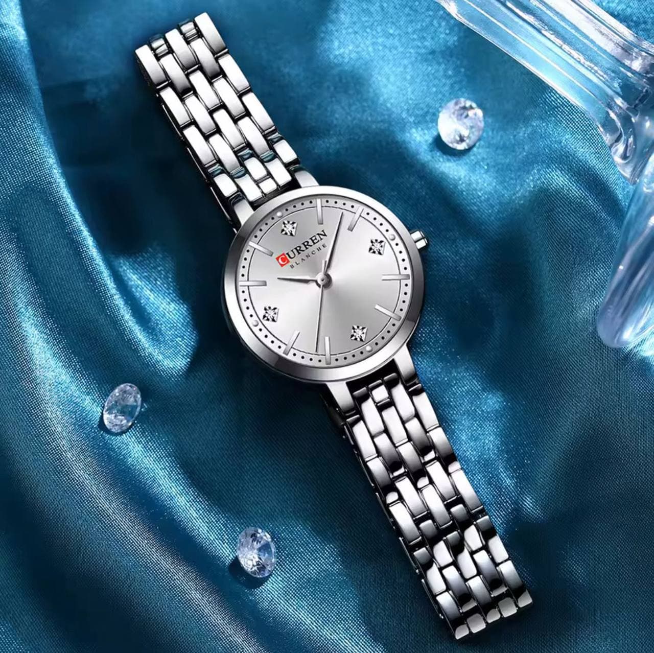 Curren Ladies Watch #9106 Metallic view 2