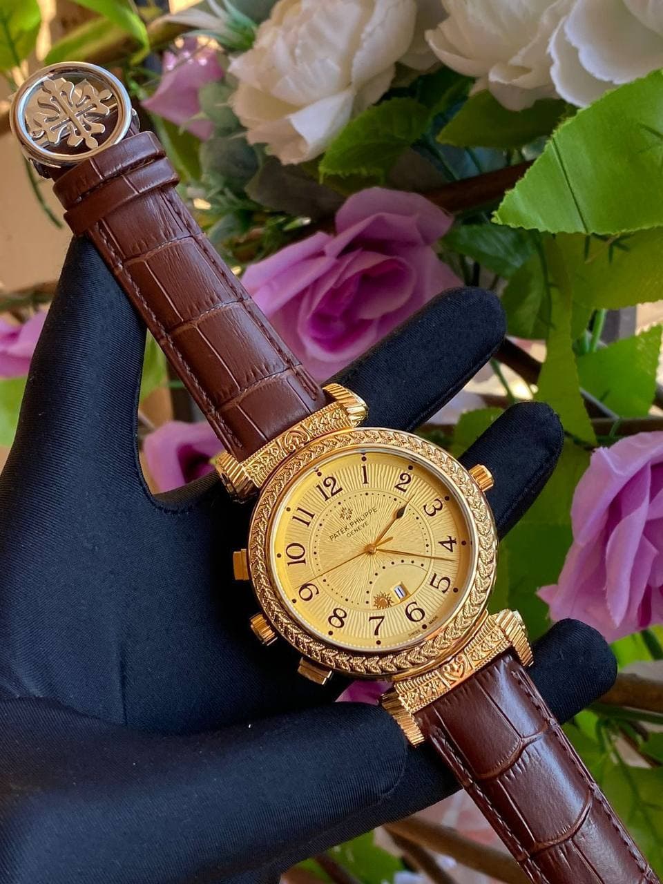 Double Sided Patek Philippe Gents Watch view 3