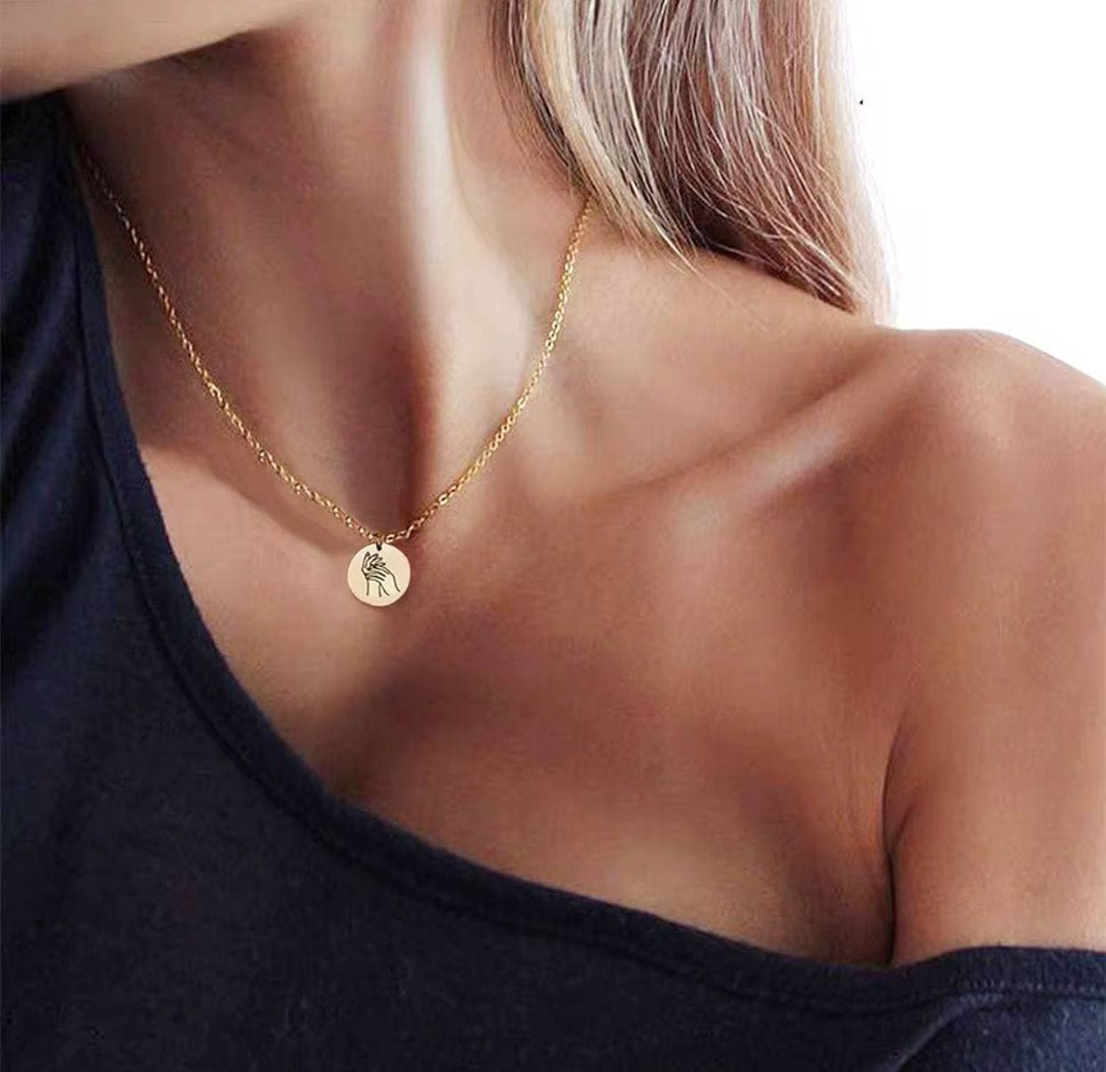 Engravable Ladies Necklace view 2