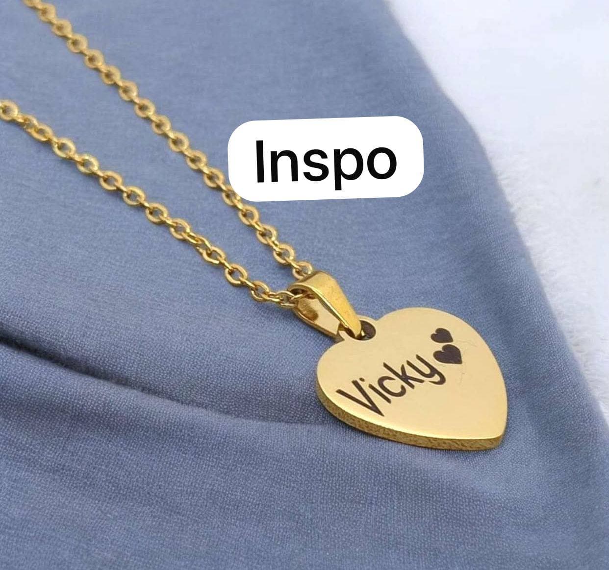 ENGRAVABLE STAINLESS STEEL NECKLACES view 2
