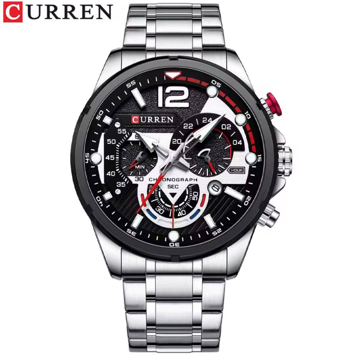 GENTS CURREN CHRONOGRAPH WATCH #8395 view 3