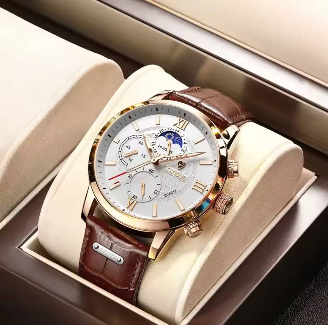 Lige LG8932 Chronograph Watch view 2