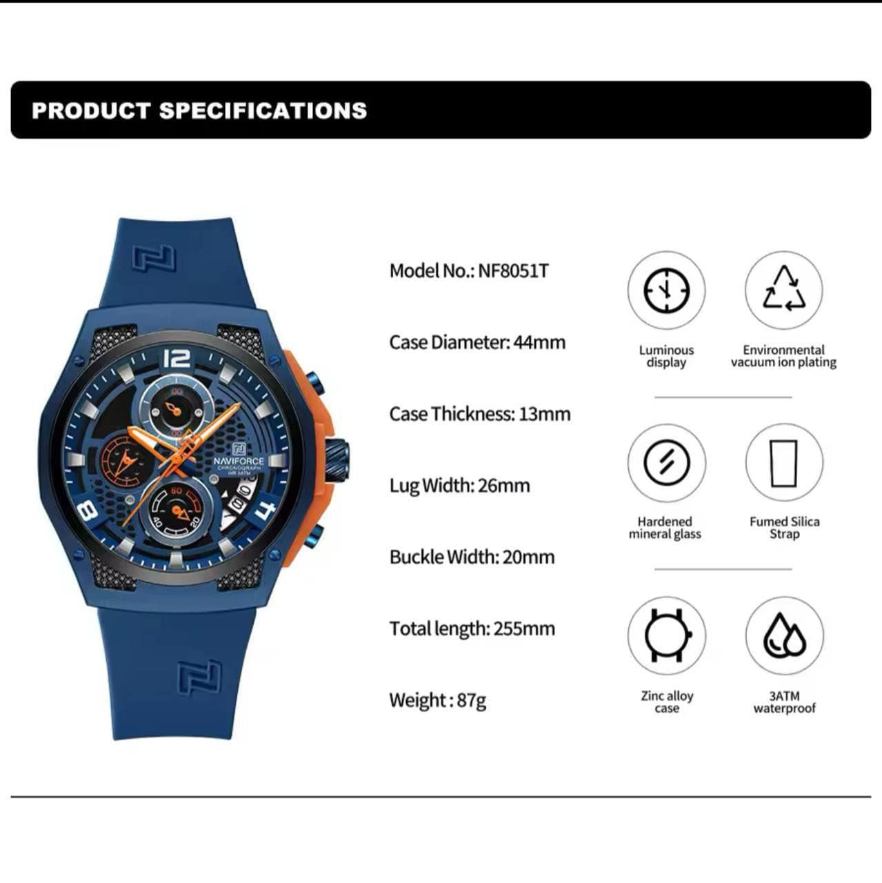 Naviforce Gents Watch #NF 9208 view 5