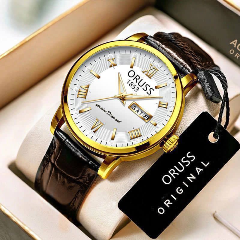 ORUSS MEN DAY & DATE WATCH view 3