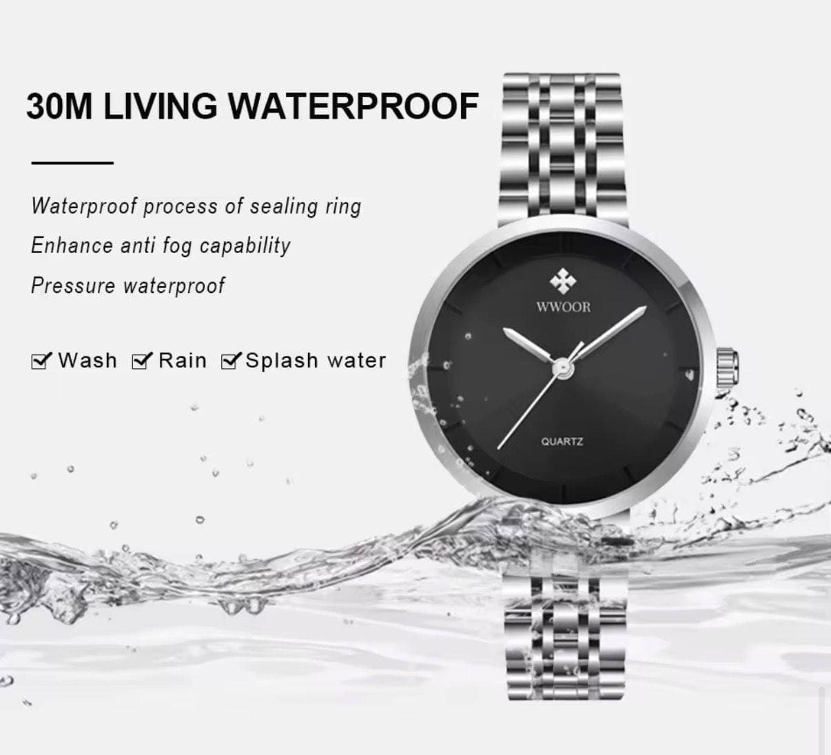 WWOOR LADIES WATCH #8891 view 4