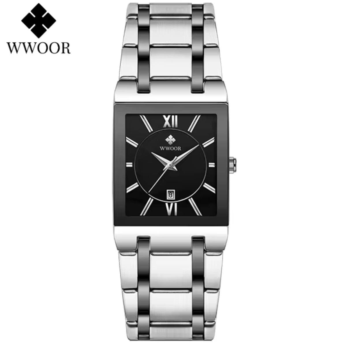 WWOOR SQUARE MEN WATCH #8858 view 4