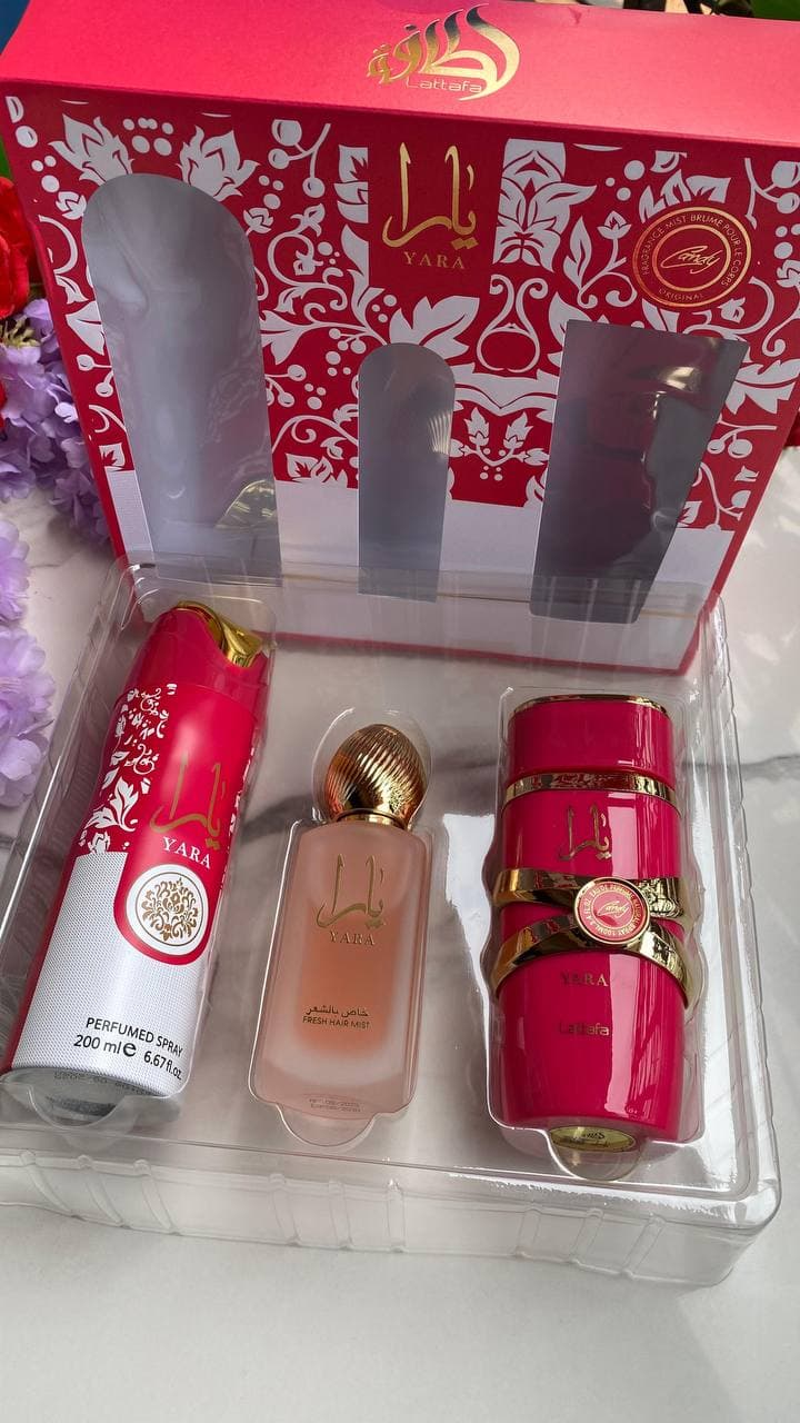 Yara Set (Perfume Spray, Fresh Hair Mist, Yara Perfume) view 2